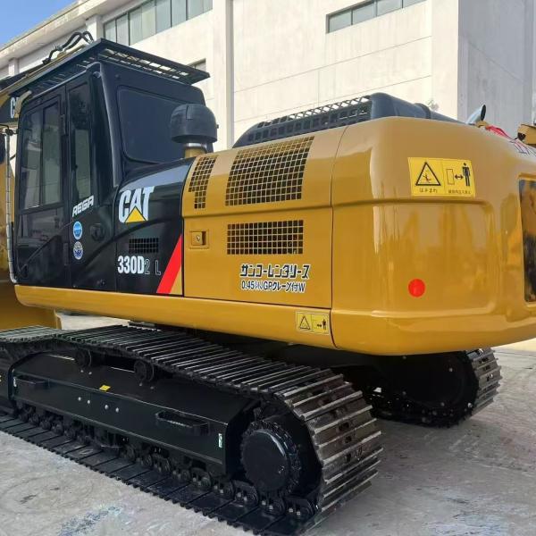 Pelle hydraulique CAT330D2 d'occasion de 2023, 30 tonnes, godet de 1,54 m³