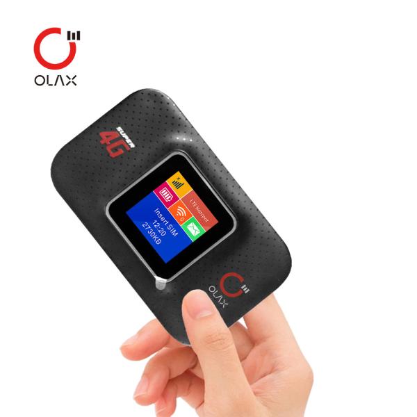 Routeres móveis do ponto quente do uso 4g Sim Card 4G LTE do router 4G LTE de Wifi Wifi do bolso de OLAX 150Mbps MF982