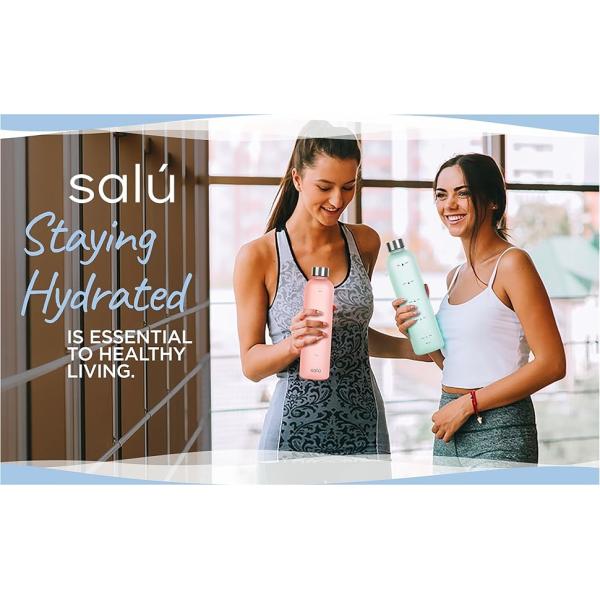 Stylish Gradient Outdoor Large Capacity Sports Frosted Plastic Water Bottle 1 Litre 1000ml Drink Bottle Bpa Free Safe With Copper Lid