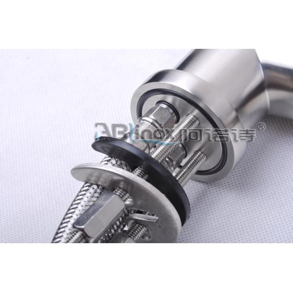 Cupc 360 Degree 304 Stainless Steel Kitchen Faucet Deck Mounted