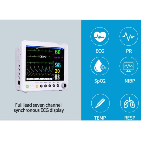PM-9000A Patient Monitor For Emergency Clinics 6 Parameters With Optional Multi Pattern