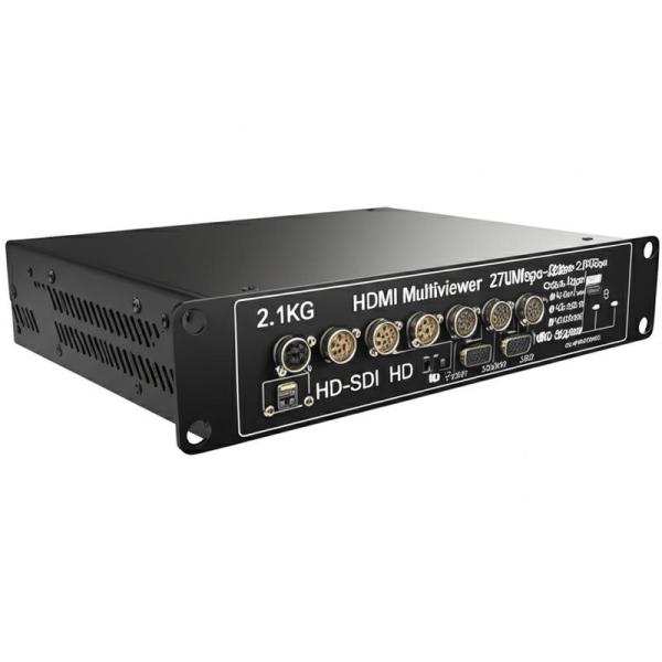 2.1KG HDMI Multiviewer 270Mbps-2.97Gbps Output Signal for HD-SDI HD Serial Digital Video Signal