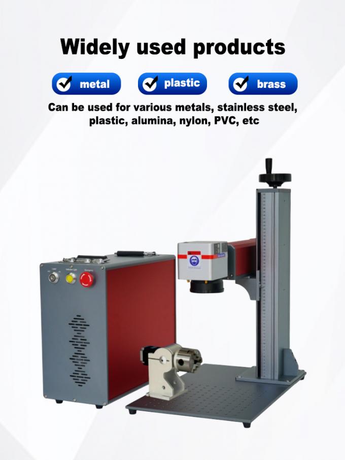 30W Power Portable Jewelry Laser Engraver with 0.001mm Repeat Accuracy and Wind Cooling