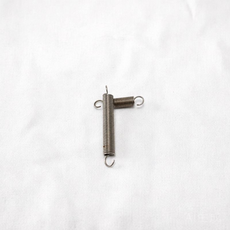 Closed Loop Extension Spring Wire Diameter 1mm 10mm Cold Coiling Technology for Heavy Duty Equipment
