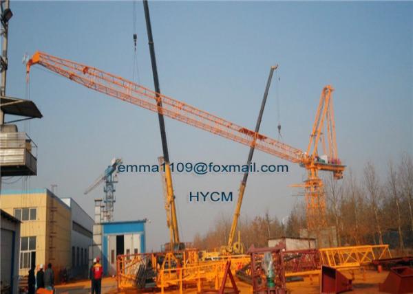 QTD4522 Luffing Jib Crane Tower 8t Capacidade 1,6*3m Secção de mastro de potain