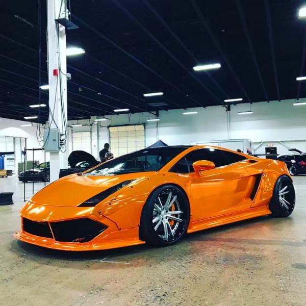 Nuevo producto para Lamborghini Gallardo LP550 LP560 LP570 Kit de carrocería Gallardo LB estilo cuerpo ancho