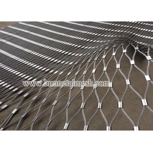 Ferrule Type Rope Zoo Aviary Mesh For Animal Enclosure Fence
