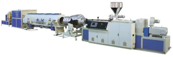 Energy saving Large Diameter HDPE / PP extrusion plastic machine Water Supply & Gas Supply