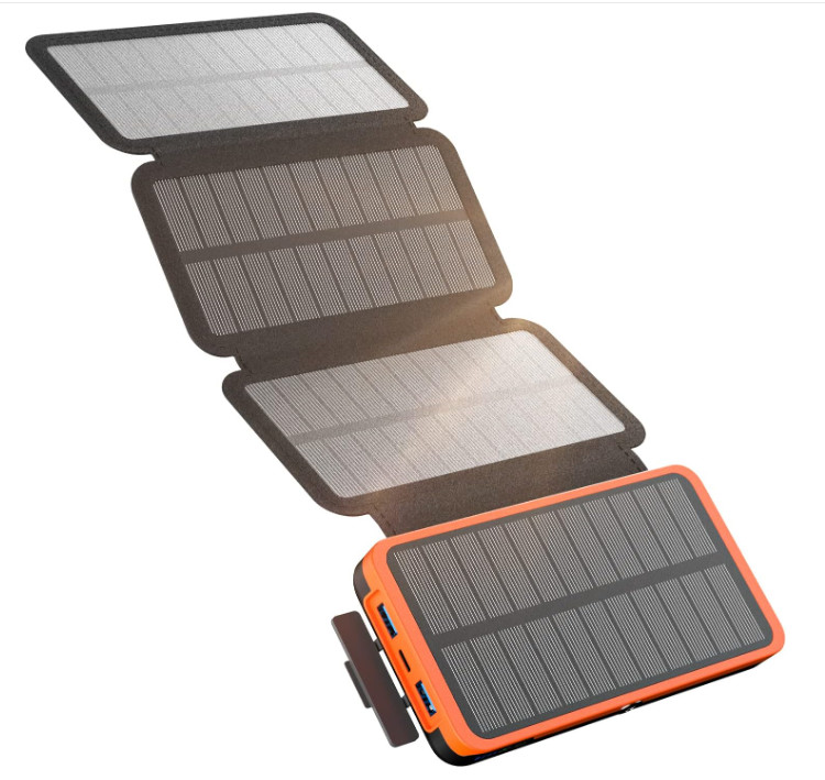 22.5W 27000mAh портативный солнечный зарядный блок для мобильного телефона