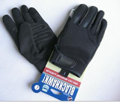 Multi Purpose Paintball Protective Clothing Full Finger Tactical Gloves For Shooting