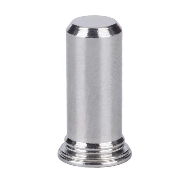 Passivated Finish Self Clinching Pilot Pins Stainless Steel Type TPS Flush Mounted