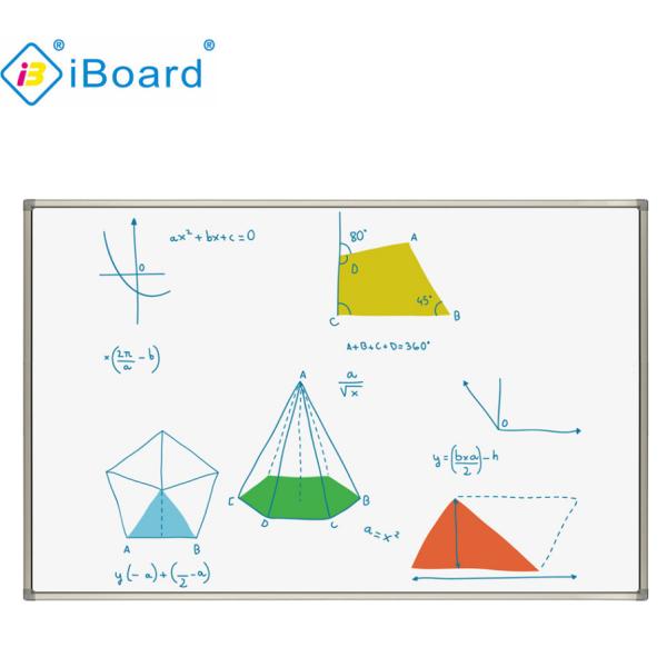 Superficie de cerámica de la interfaz USB interactiva infrarroja de Whiteboard de 90 pulgadas