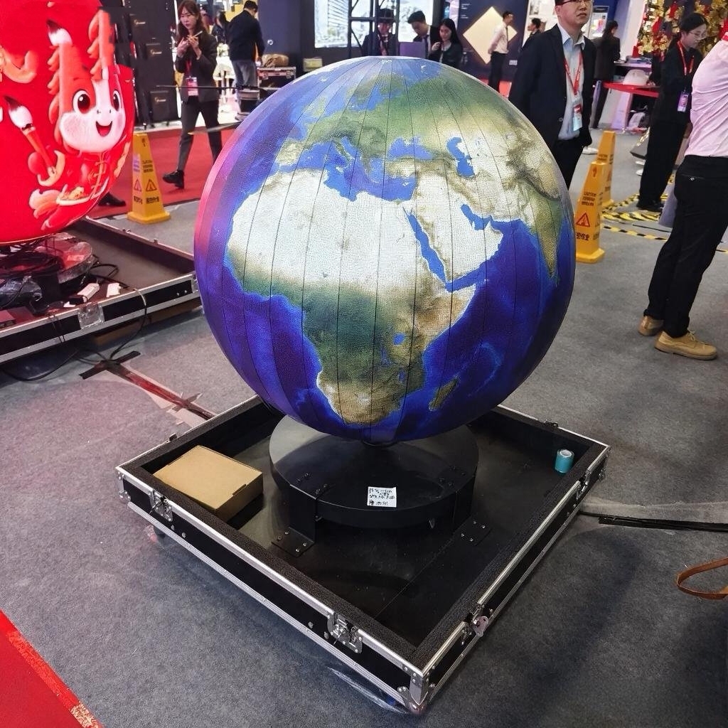 Indoor Outdoor LED Spherical Screen High Resolution 360° No Dead Angle Display