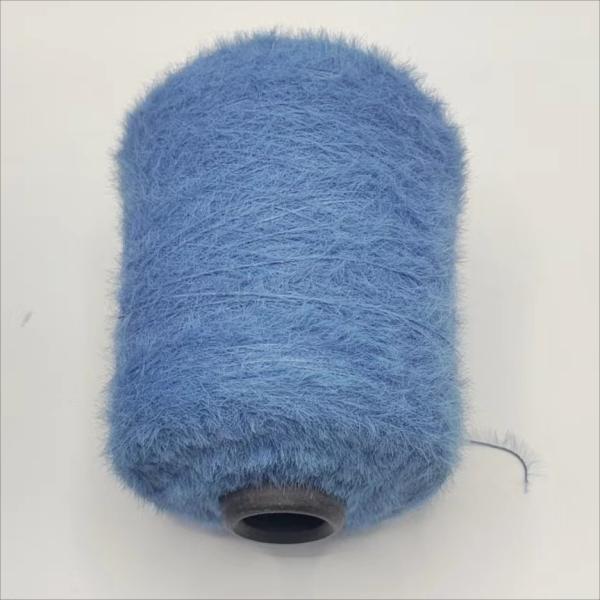 Feather yarn  Nylon Mink Yarn For Knitting Sweaters Socks Hats Gloves