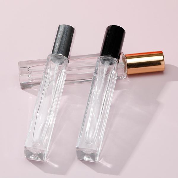 Transparent 10ml Glass Mist Spray Bottle Perfume Fine Sprayer Empty 10000pcs