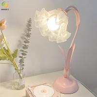 Candeeiro de mesa da proteção ocular da flor de D30 X H50CM para a cabeceira do quarto
