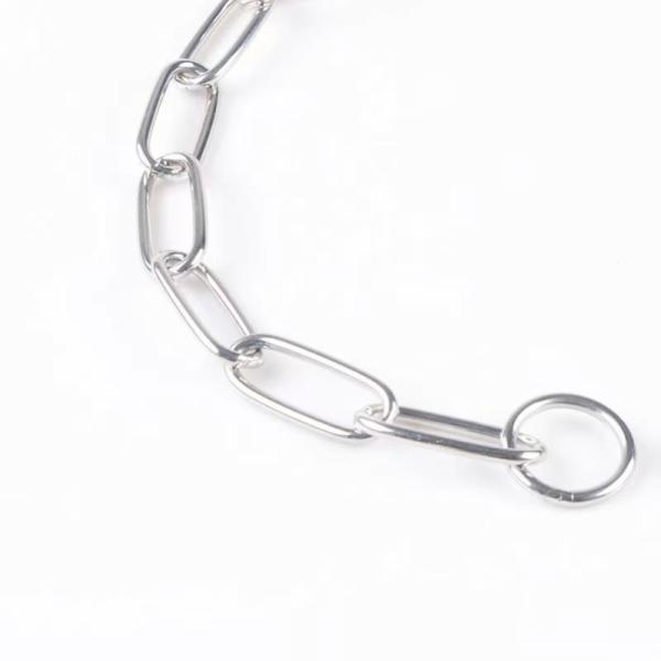 Animal Pattern Stainless Steel Dog Collar Chain for Fashionable Four-legged Friends
