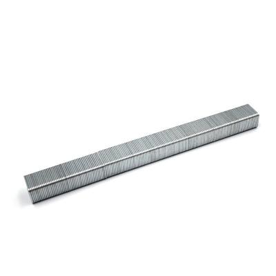 22 Gauge Fine Crown Staple 3/8 Crown 16mm Pneumatic Staple 7116 for Furniture Decoration