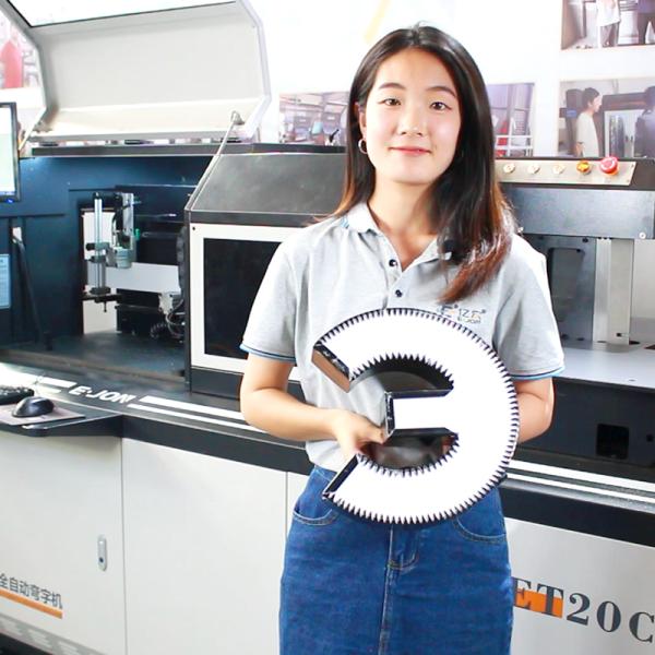 T16 Автоматическая алюминиевая профильная 3D-машина для изгиба букв