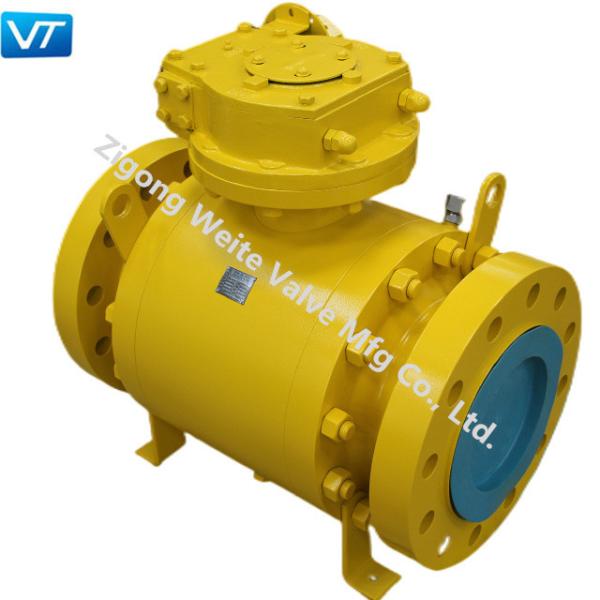 Class 600 Trunnion Mounted Ball Valve WCC Ball Valve Reduced Bore
