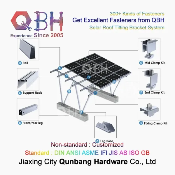 Roof Sloping Tilting Mounting Bracket