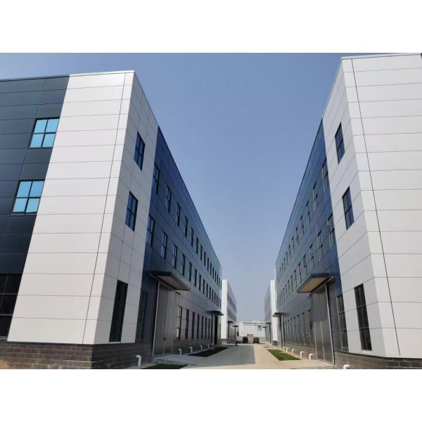 Durable Steel Structure Warehouse with Single Steel Sheet Roofing PVC Window and Angle Bracing
