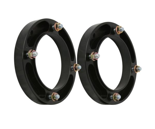 Black Hub Centric Racing Wheel Spacers Metric Grade 10.9 High Performance