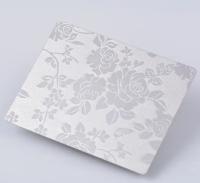 Durable Ss304 Mirror Embossed Stainless Steel Sheet For Signage And Decorations