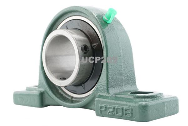 Reinforced High Temperature Pillow Block Ball Bearing , Agricultural Bearing