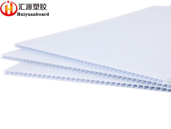 High Compressive Strength 12x24 White Corflute Sheets
