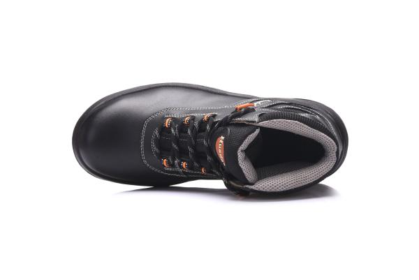 Anti Static Black Womens Safety Shoes , BK Mesh Lining Composite Toe Cap Trainers