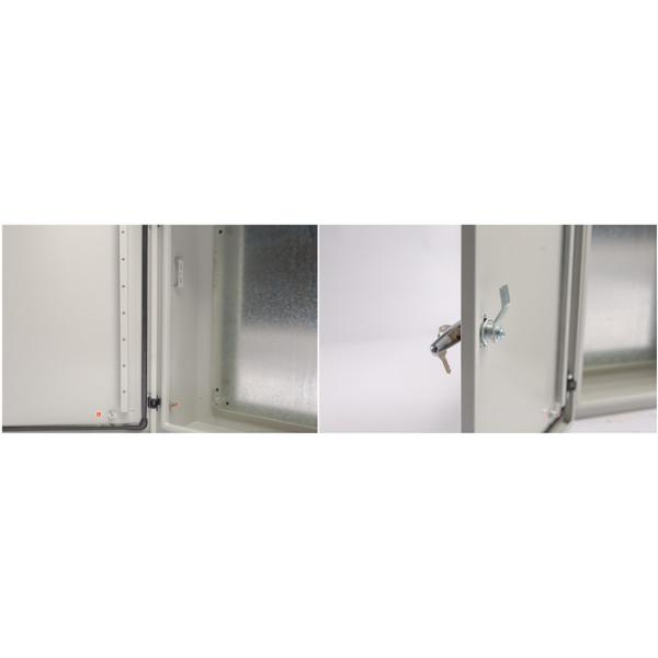 Boîte en aluminium IP43 de panneau de distribution d'électricité de clôture électrique d'acier inoxydable en métal