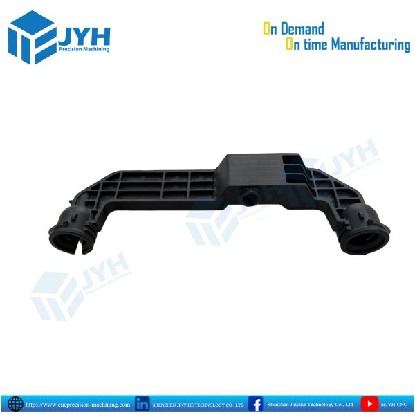 Custom Black ABS Plastic Components with High Dimensional Accuracy, Excellent Impact Resistance, and Lightweight Design
