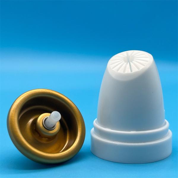 Ergonomic and Lightweight Hair Mousse Aerosol Accessory for Travel-Sized Styling with Secure Leak-Prevention Valve