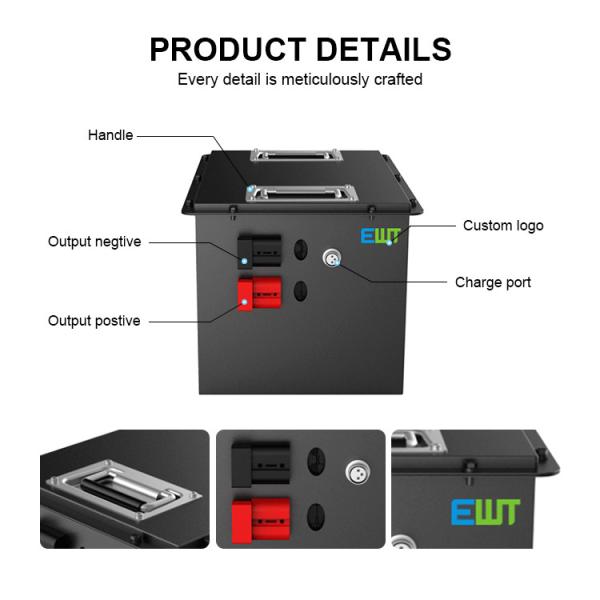 Voltage 12V Lithium Iron Phosphate Battery Rechargeable 400ah Lithium Battery