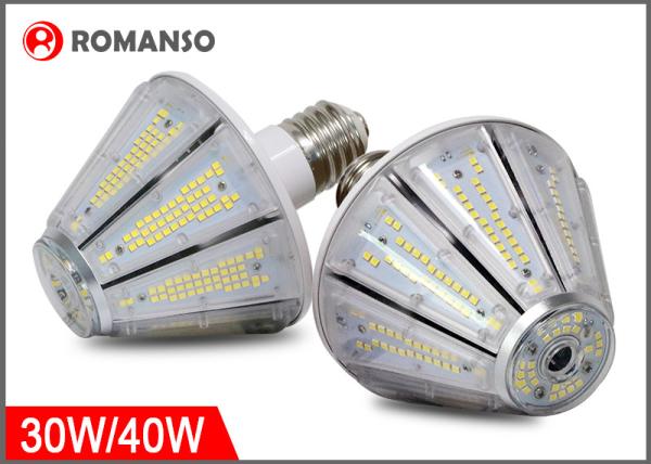 150lm/w 30W 40W 50W Corn LED Lights Garden Street Lamp Lighting , UL&DLC