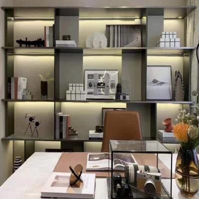 Books Stainless Steel Decorative Shelves Office Decorative Metal Wall Shelves