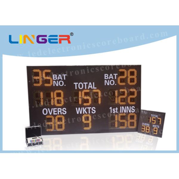 鉄/鉄骨フレームLEDのコオロギのスコアボード リモート・コントロール12は300mmディジットの高さをじりじり動かします