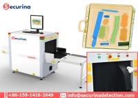image 38-40AWG de balayage de couleur de la taille X Ray Baggage Scanner Machine 4 de tunnel de 60x40cm