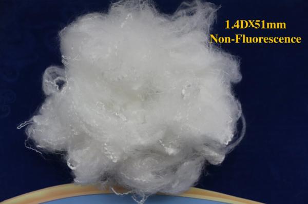 4D×51MM Fibre de polyester recyclée pour tissus non tissés anti-distorsion