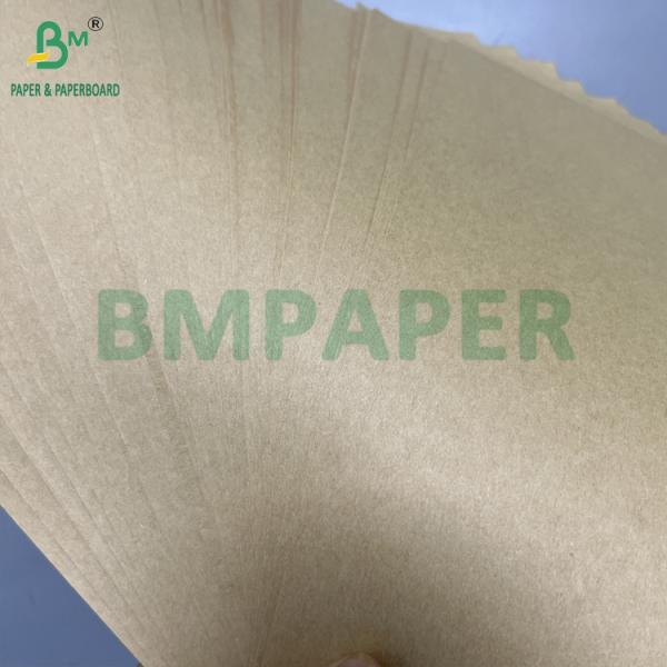 Ropa marrón sin blanquear Bolsas de Carrie 90 g Fuertes Rollos Kraft Pure 900 mm