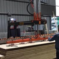 Servo-moteur PLC, équipement automatique de chargement et de déchargement de planches en bois