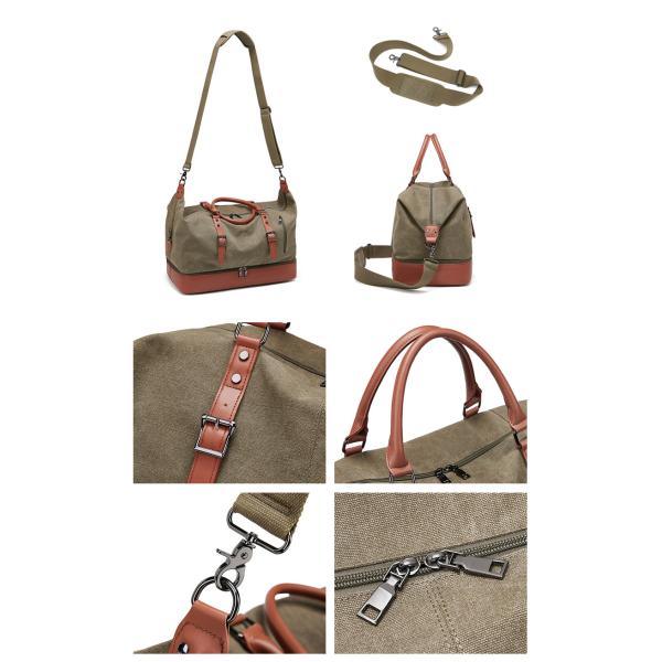 Водоохранный винтажный сверхбольшой холстовный сумка OEM/ODM