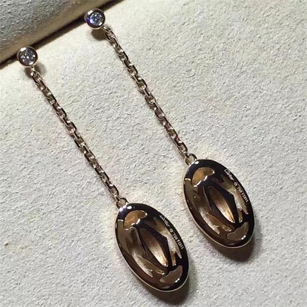 C Logo Earrings 18k gold  white gold yellow gold rose gold bracelet  Jewelry factory in Shenzhen, China