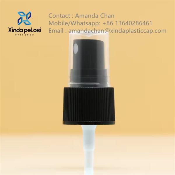 Fine Mist Cosmetic Spray Pump Fine Mist Spray Pump Mist Sprayer With Top Cap
