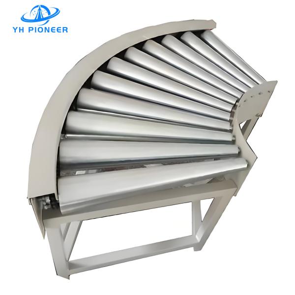 Custom Speed Bag Conveyor Systems Roller Turning Conveyor For Automation Solutions