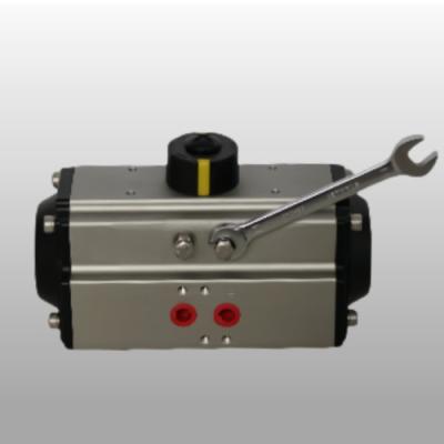 Aluminum Body Pneumatic Valve Actuator Single Effect Spring Return Low Noise