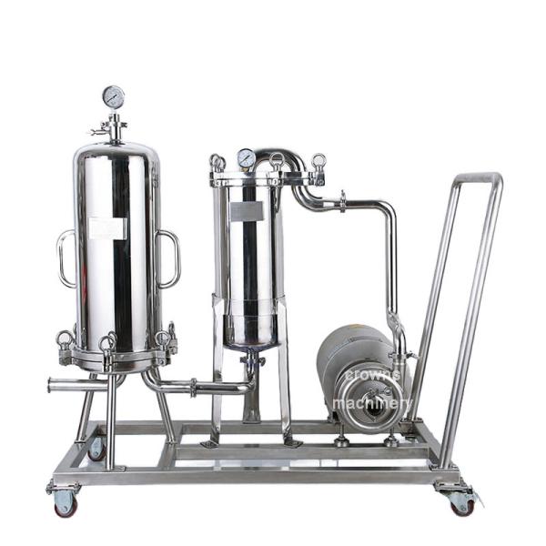 China Manufacturer Organic Solvent Filtration SS 304/316 Single Bag Filter Housing Industrial Filtration Equipment