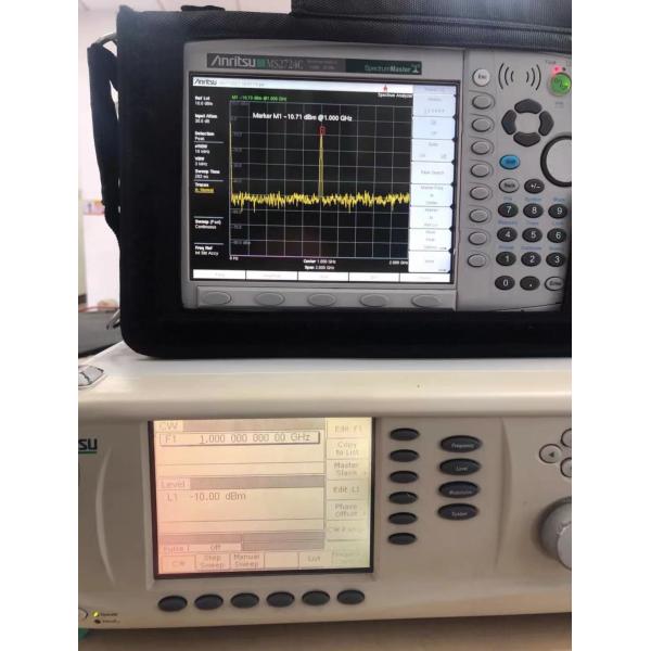 Использованный спектральный анализатор Anritsu MS2724C Spectrum Master с высокой производительностью
