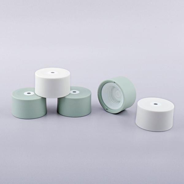 Matt Empty Cosmetic Tube 45mm Diameter Body Lotion Tubes With Center Dispensing Caps